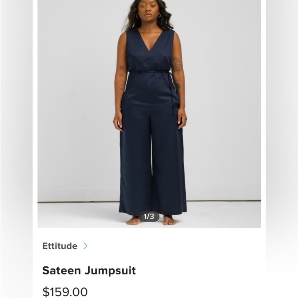 Jumpsuit NWT Bamboo Sateen - Picture 7 of 7